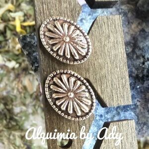 Alquimia Silver western Earrings